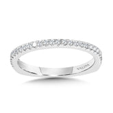 Straight Diamond Wedding Band